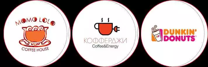 Примеры Логотипов Кофеен